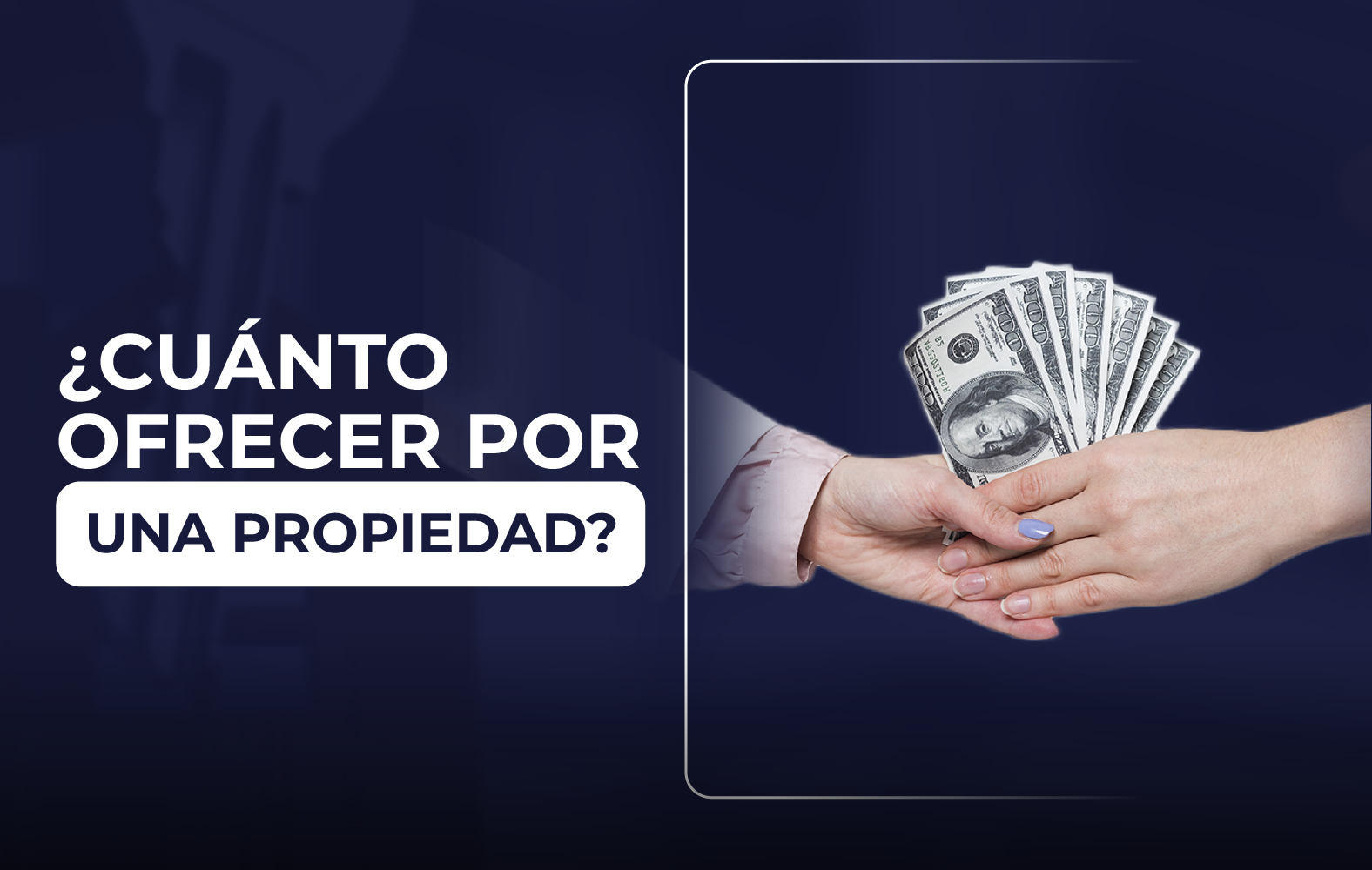 ¿Cuánto debo ofrecer por una propiedad?