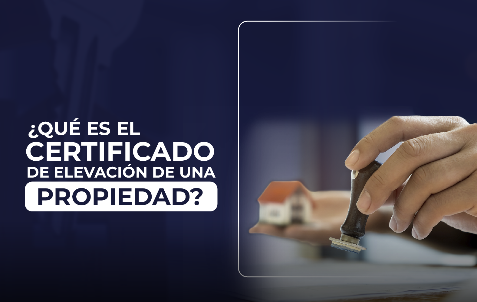 ¿Para qué sirve el certificado de elevación de una propiedad?