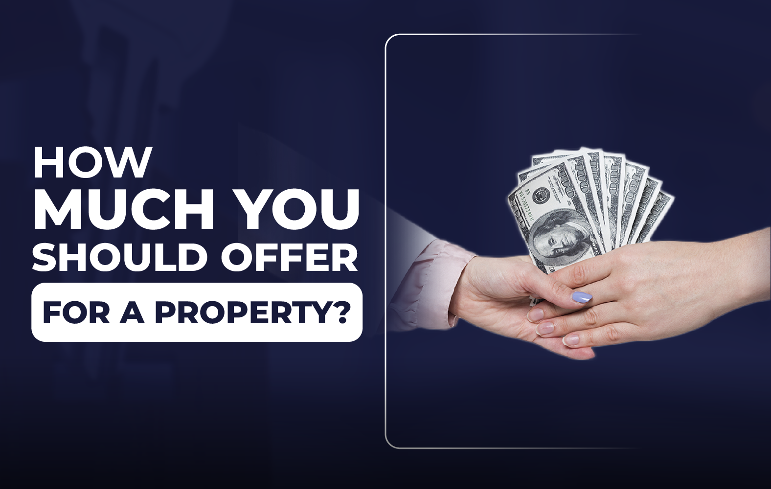 How much should I offer for a property?